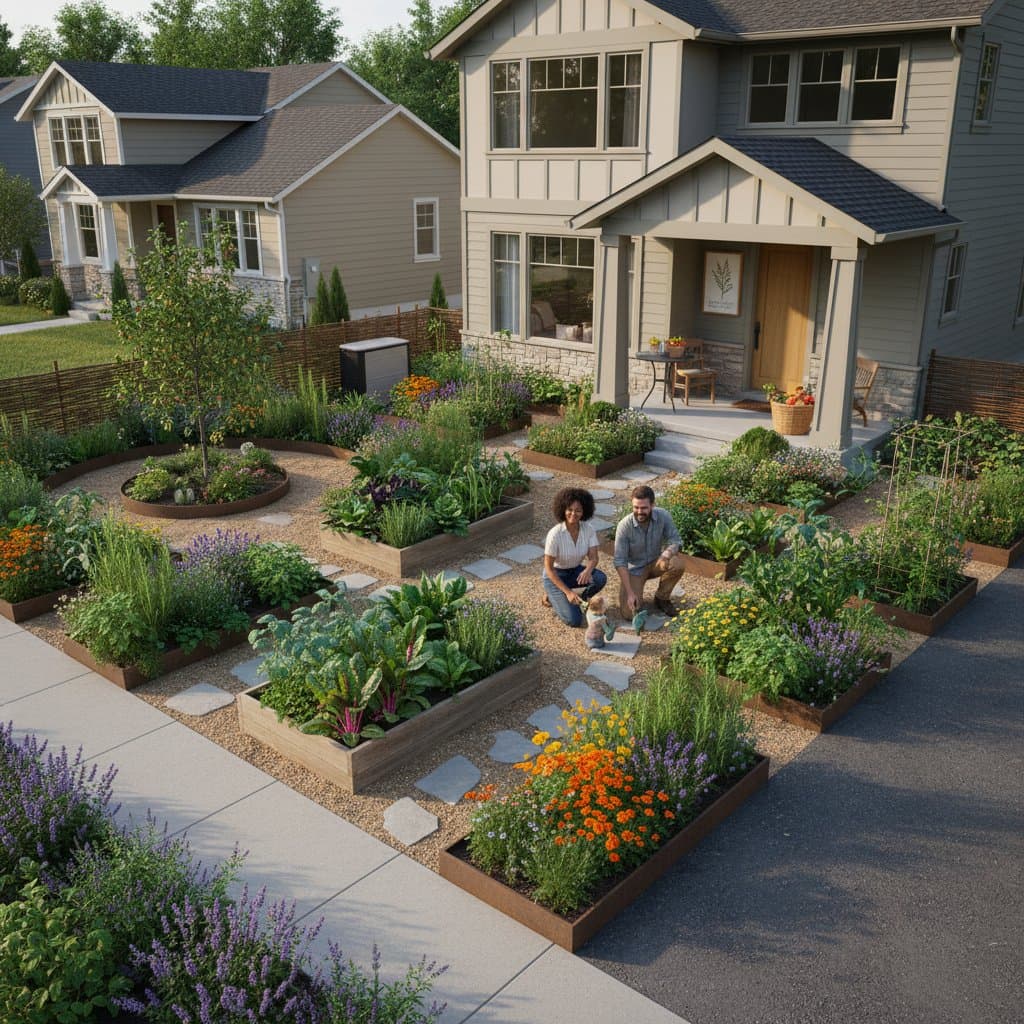 Featured image for How a Corner Lot Became a Year-Round Edible Garden