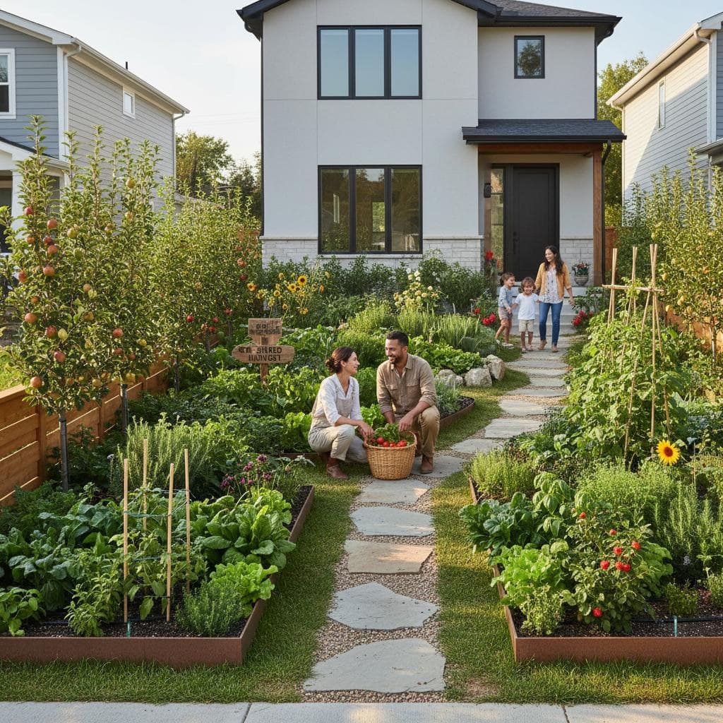 Featured image for Front Yards Become Edible Gardens in Growing Trend