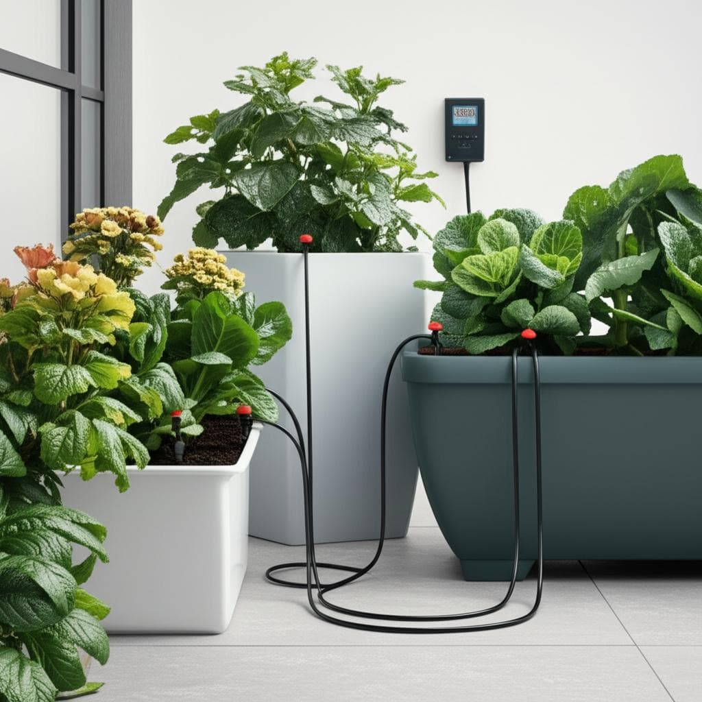Featured image for Smart Micro-Drip Systems Cut Container Garden Watering