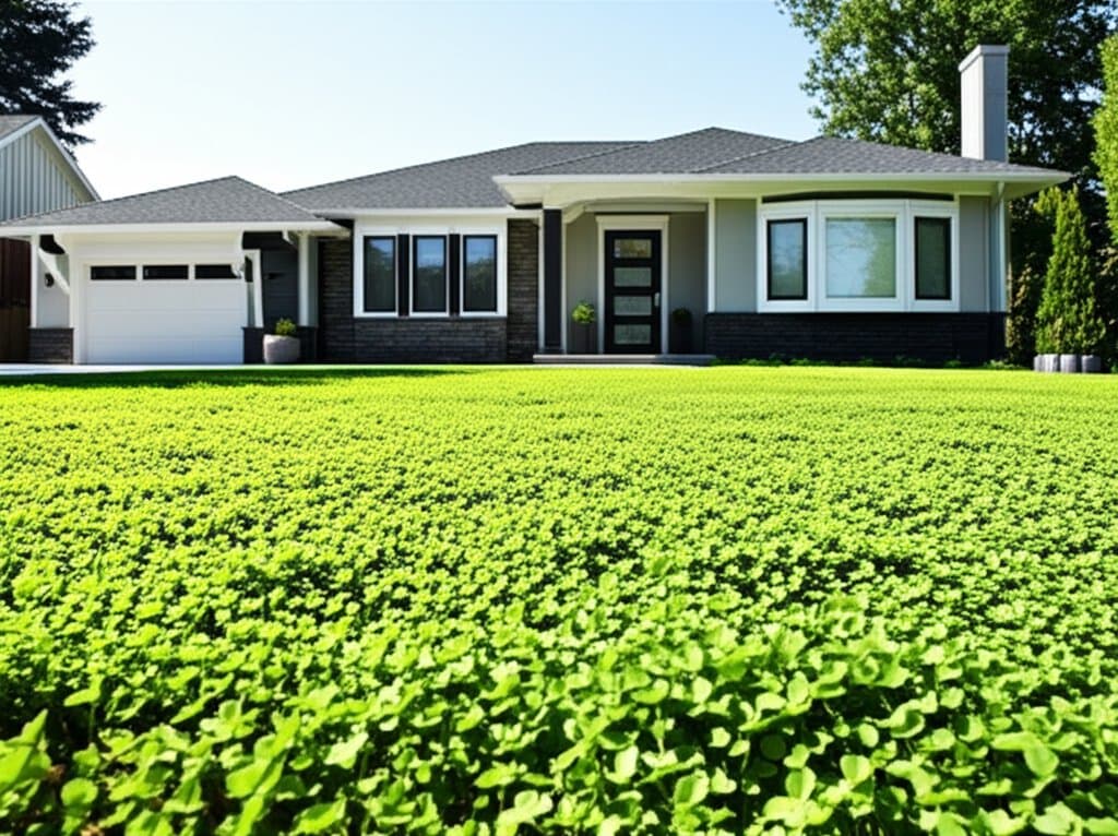 Featured image for Why This Couple Ditched Grass for Clover Lawns