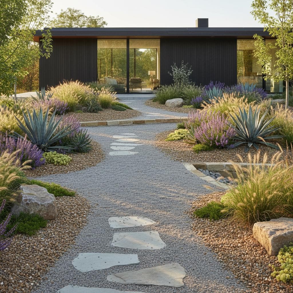 Featured image for Gravel Gardens Replace Lawns Without Irrigation Systems