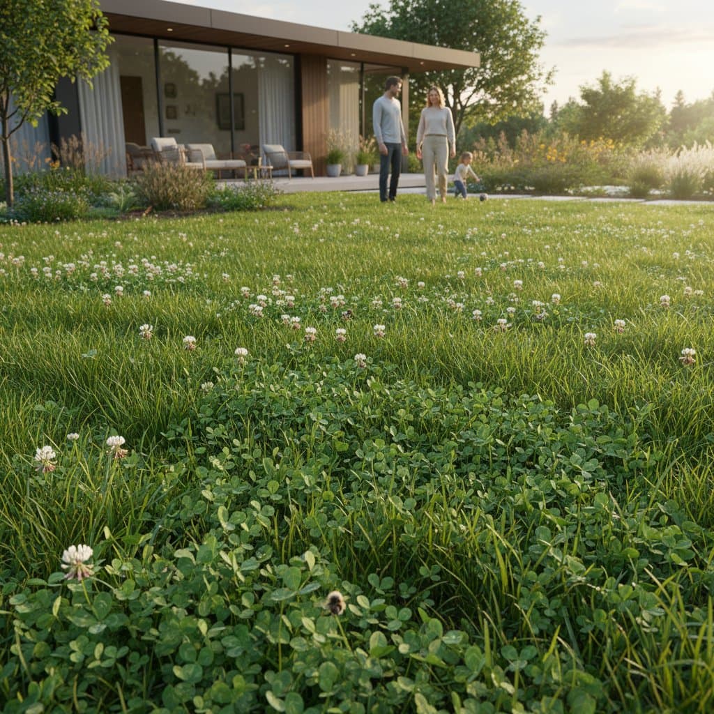 Featured image for Clover Lawns Cut Mowing in Half While Staying Green