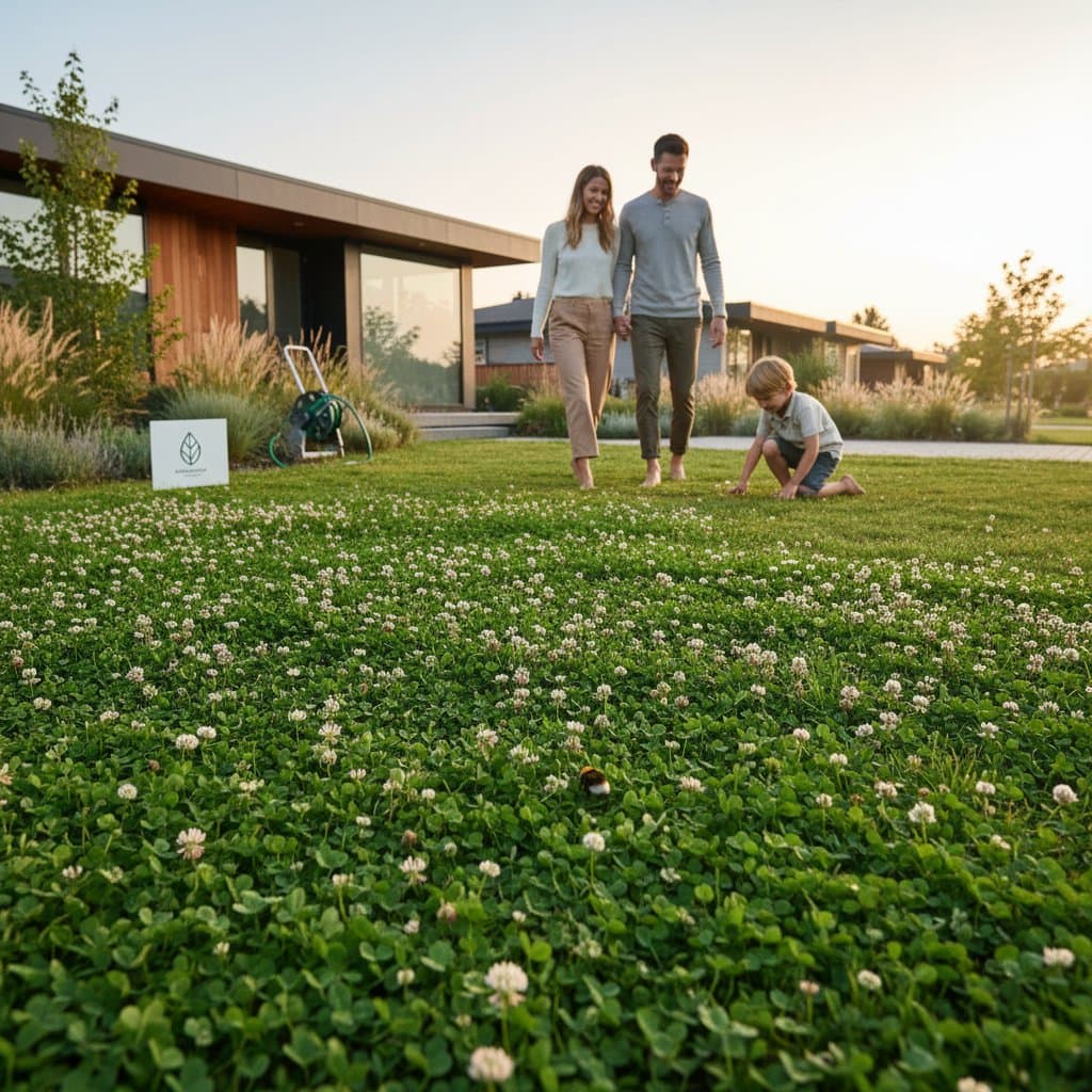 Featured image for Clover Lawns Need Half the Work and Zero Fertilizer