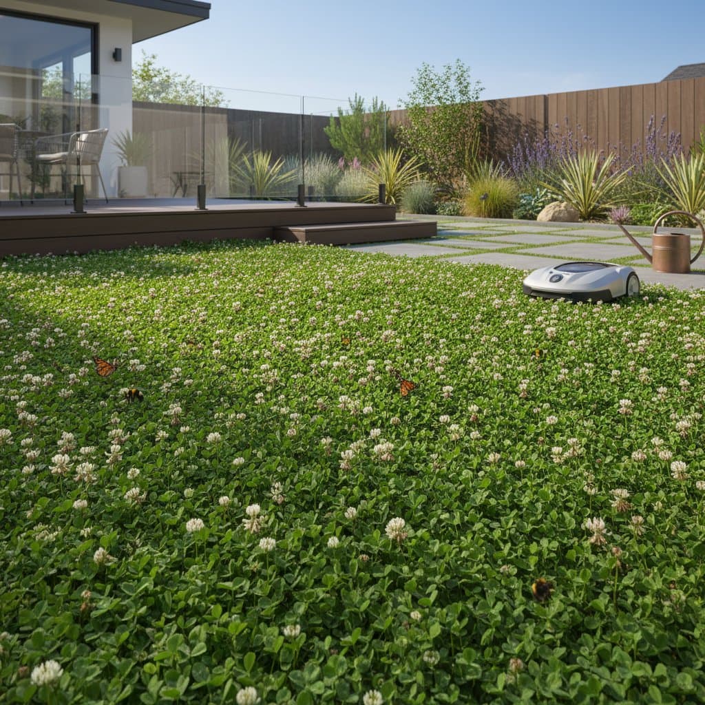 Featured image for Clover Lawns Stay Green Without Mowing or Watering