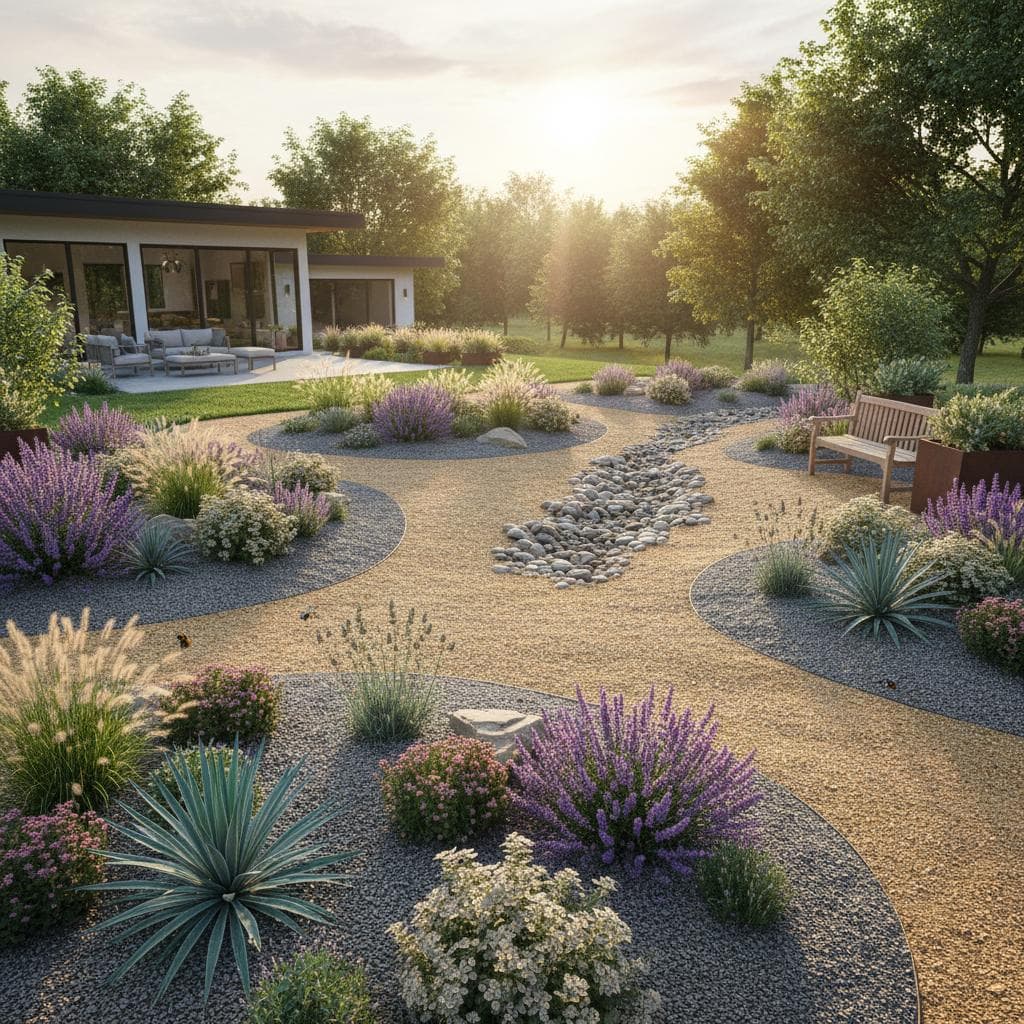 Featured image for Gravel Gardens Cut Lawn Maintenance by 90%