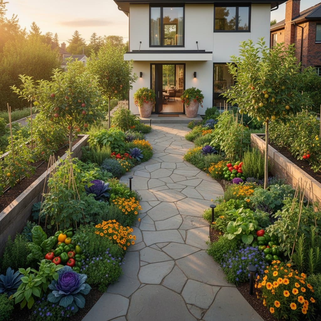 Featured image for Front Yards That Feed Families While Looking Refined