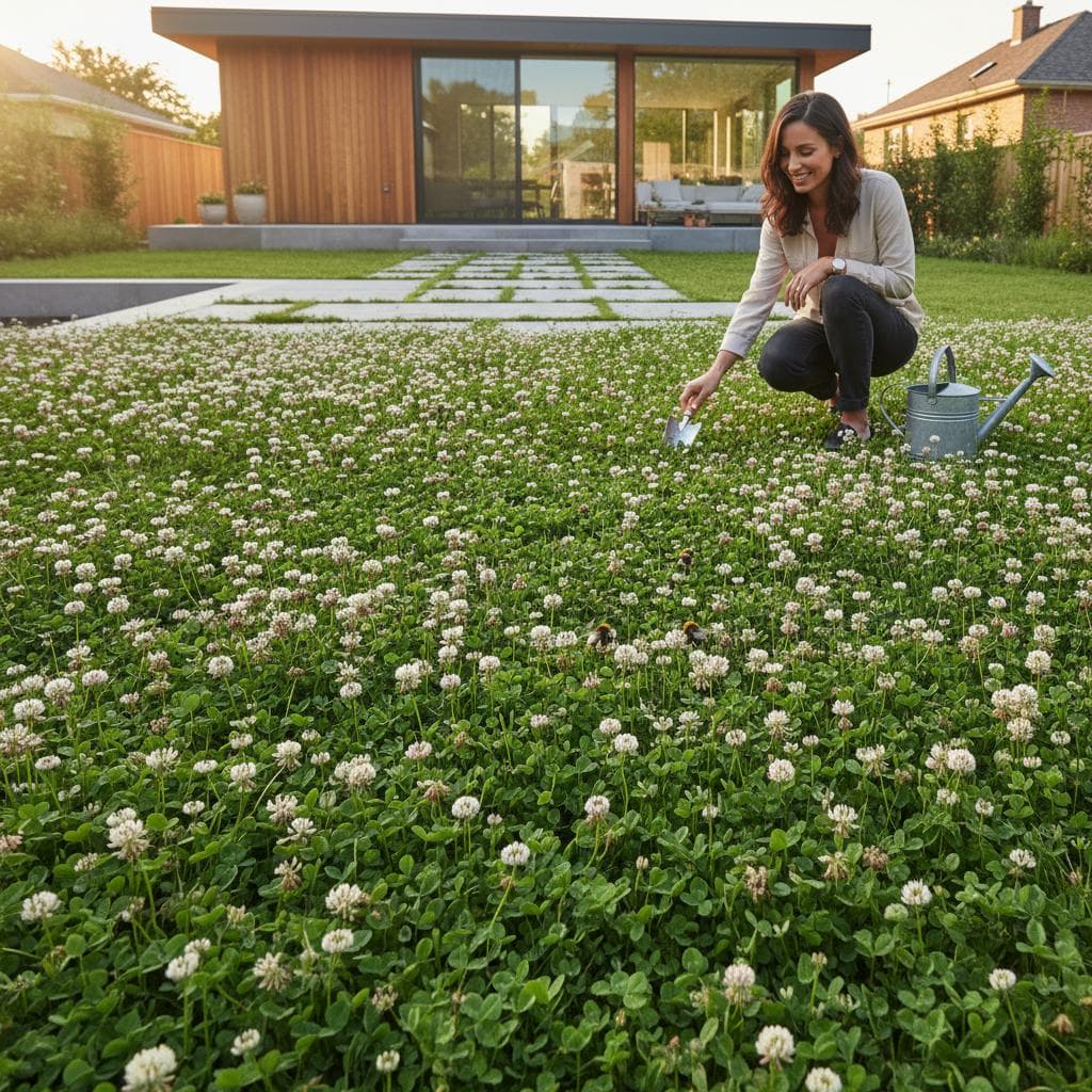 Featured image for Clover Lawns Cut Maintenance and Support Pollinators
