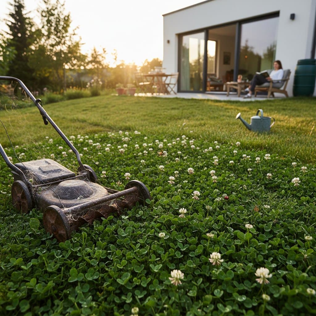 Featured image for Why Clover Lawns Need Less Work Than Grass