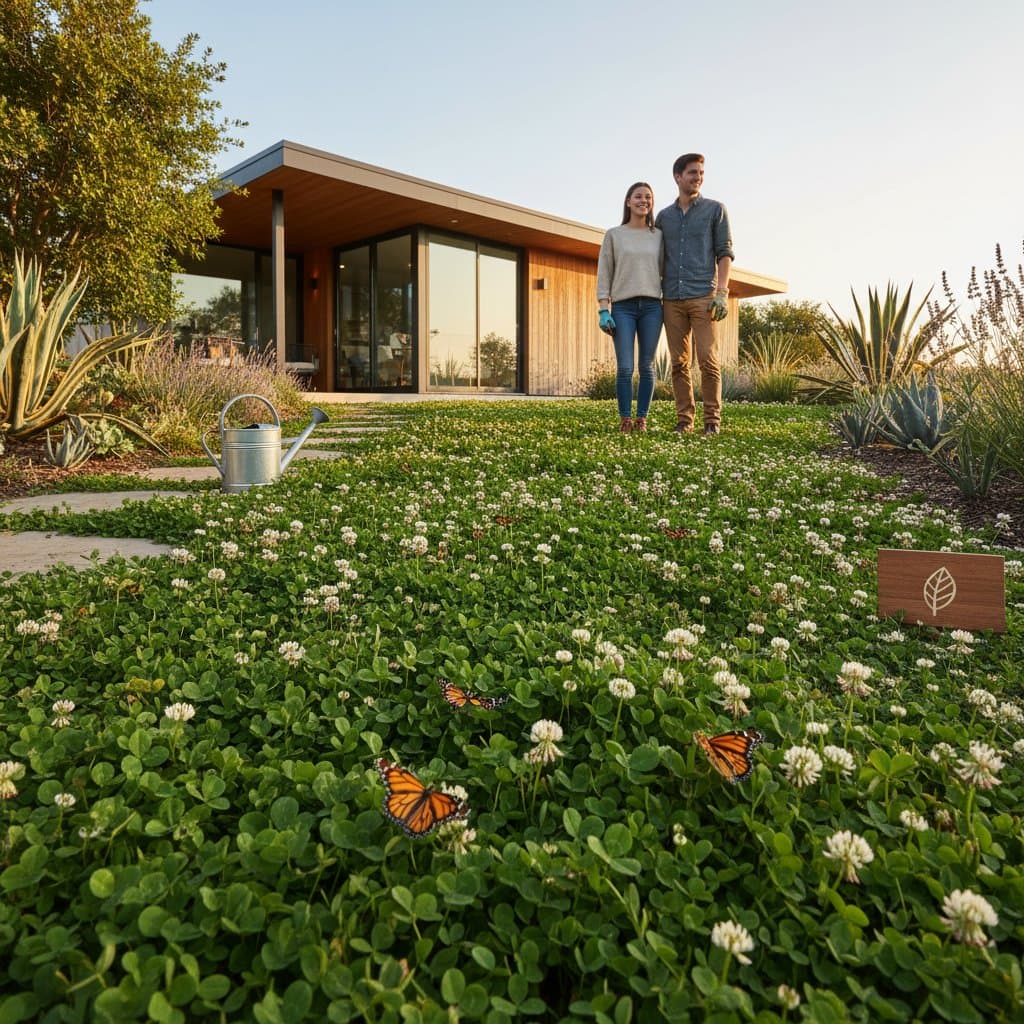 Featured image for Why California Gardeners Are Ditching Grass for Clover