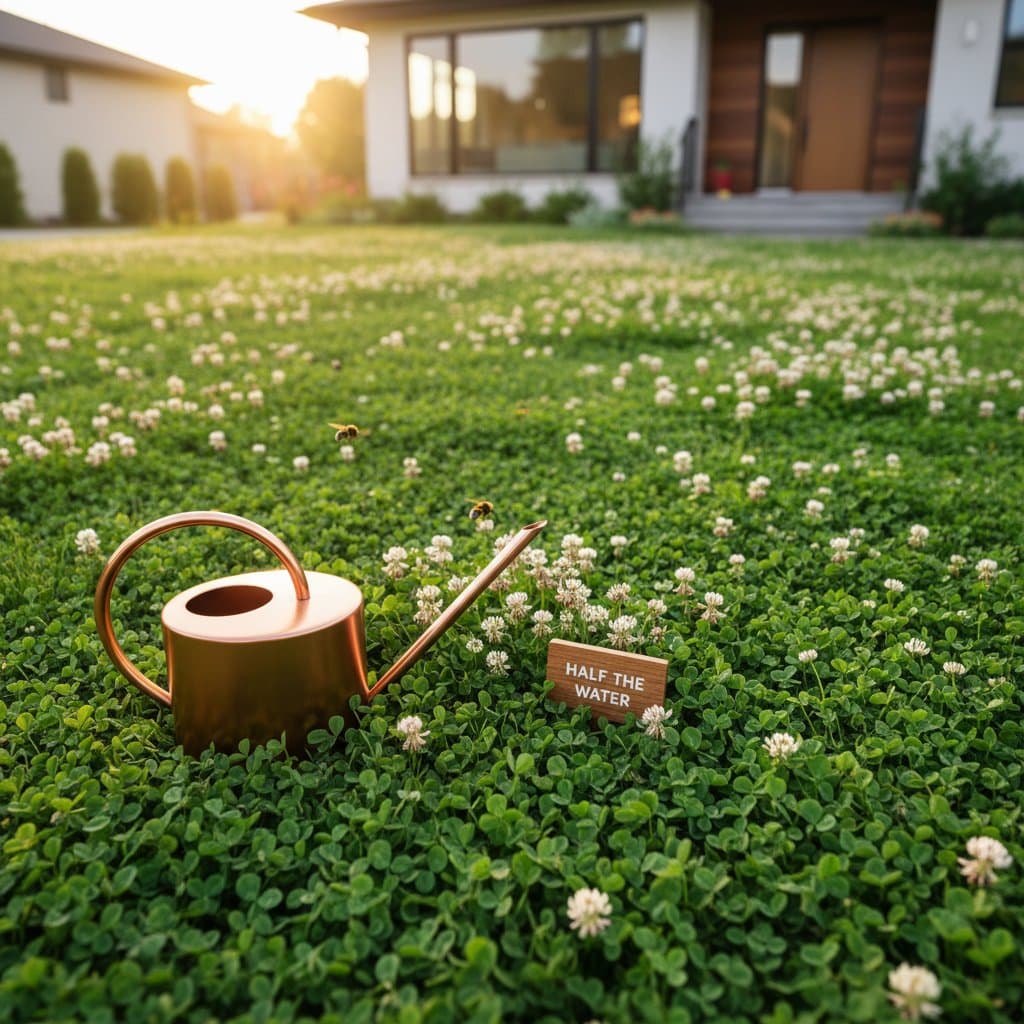 Featured image for Clover Lawns Use Half the Water of Traditional Grass
