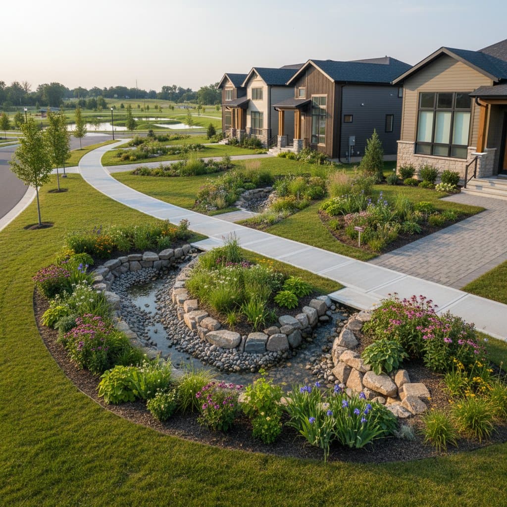 Featured image for Rain Gardens Now Required in Many Suburban Areas