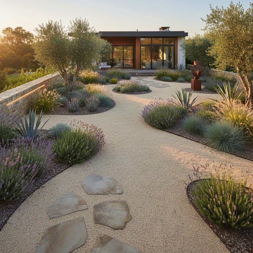 Featured image for Gravel Gardens Replace Lawns with Drought-Tolerant Beauty