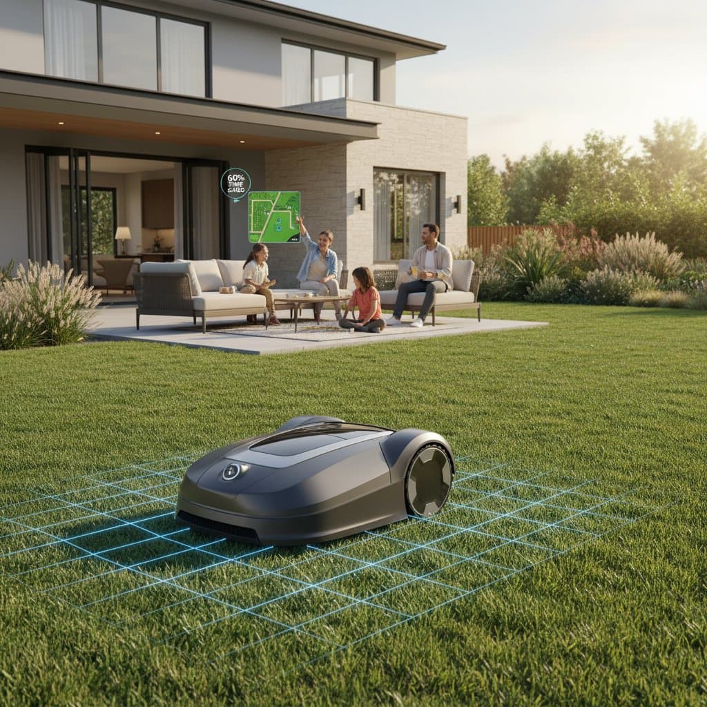 Featured image for GPS Mowers Cut Lawn Care Time by 60% Without Boundary Wires