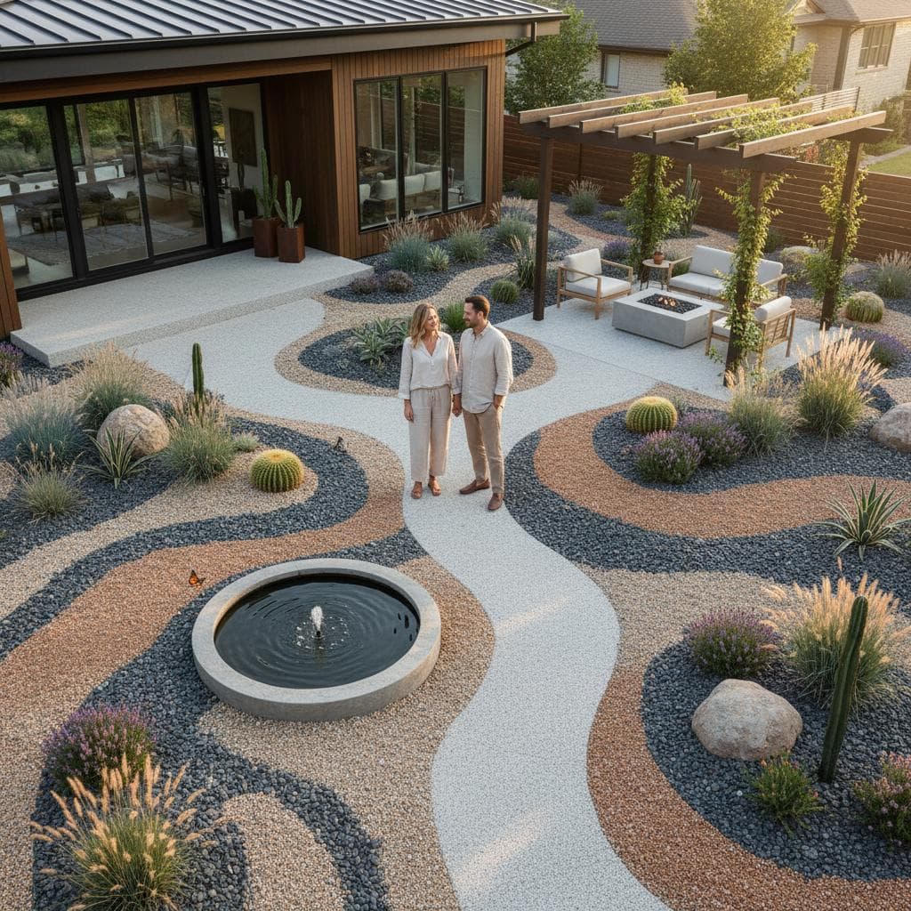 Featured image for Why This Couple Replaced Their Lawn With Gravel
