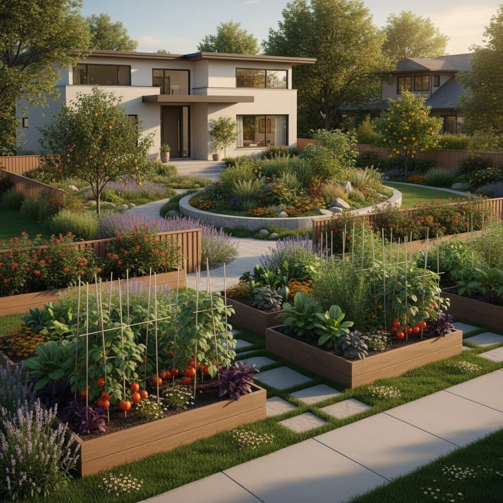 Edible Front Lawns Emerging Status Symbol for Sustainable Homes
