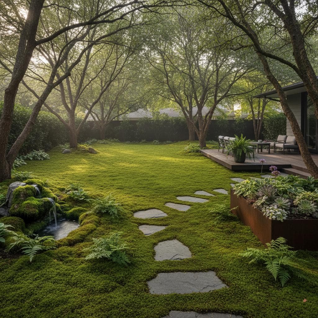 Featured image for Why Moss Lawns Never Need Mowing or Watering