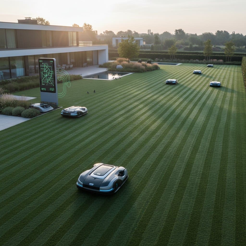 Featured image for Robotic Mowers Handle 2-Acre Lawns Without Effort