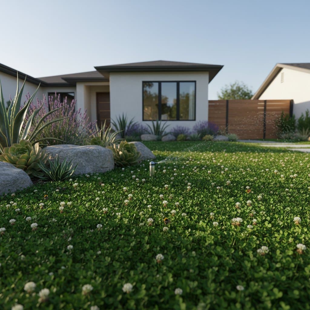 Featured image for Clover Lawns Cut Water Use and Thrive in Drought