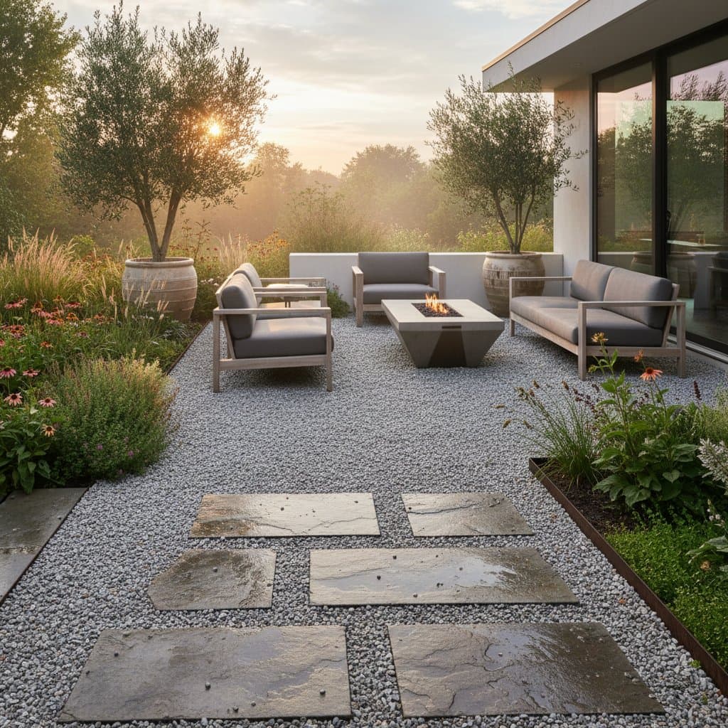 Featured image for Gravel Patios Drain Faster Than Concrete Slabs
