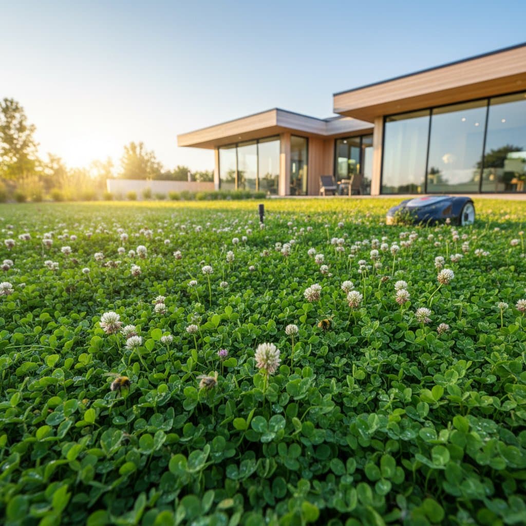 Featured image for Why Clover Lawns Beat Grass in Water and Maintenance Costs