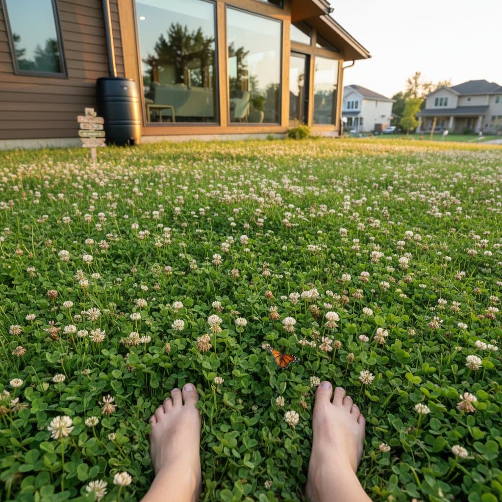 Featured image for Why Clover Lawns Cut Water Bills and Fertilizer Costs