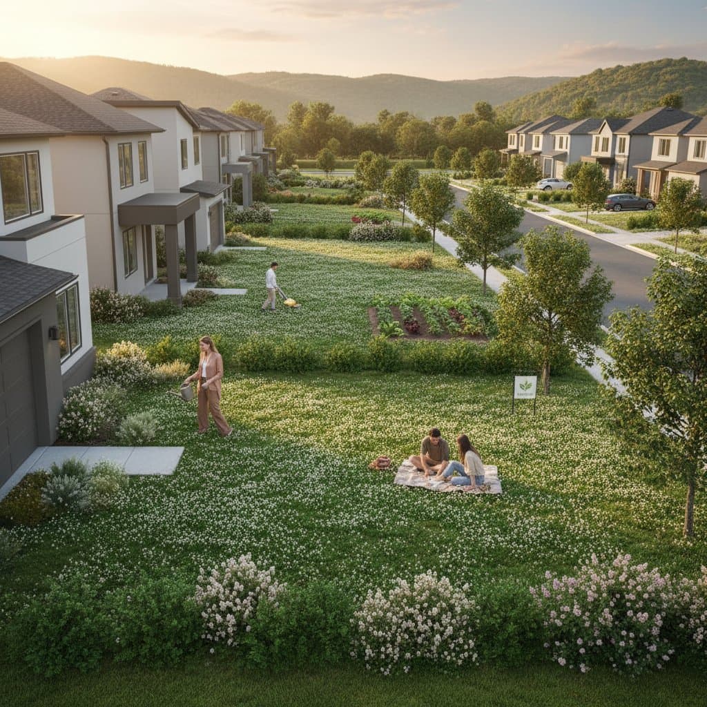 Featured image for HOAs Now Allow Clover Lawns to Cut Water Use