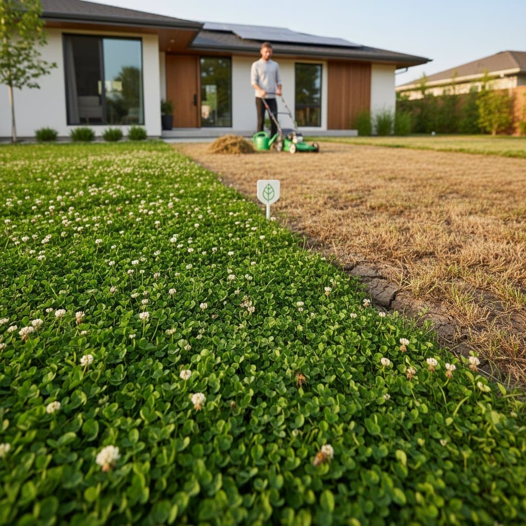 Featured image for Clover Lawns Cut Mowing While Surviving Drought