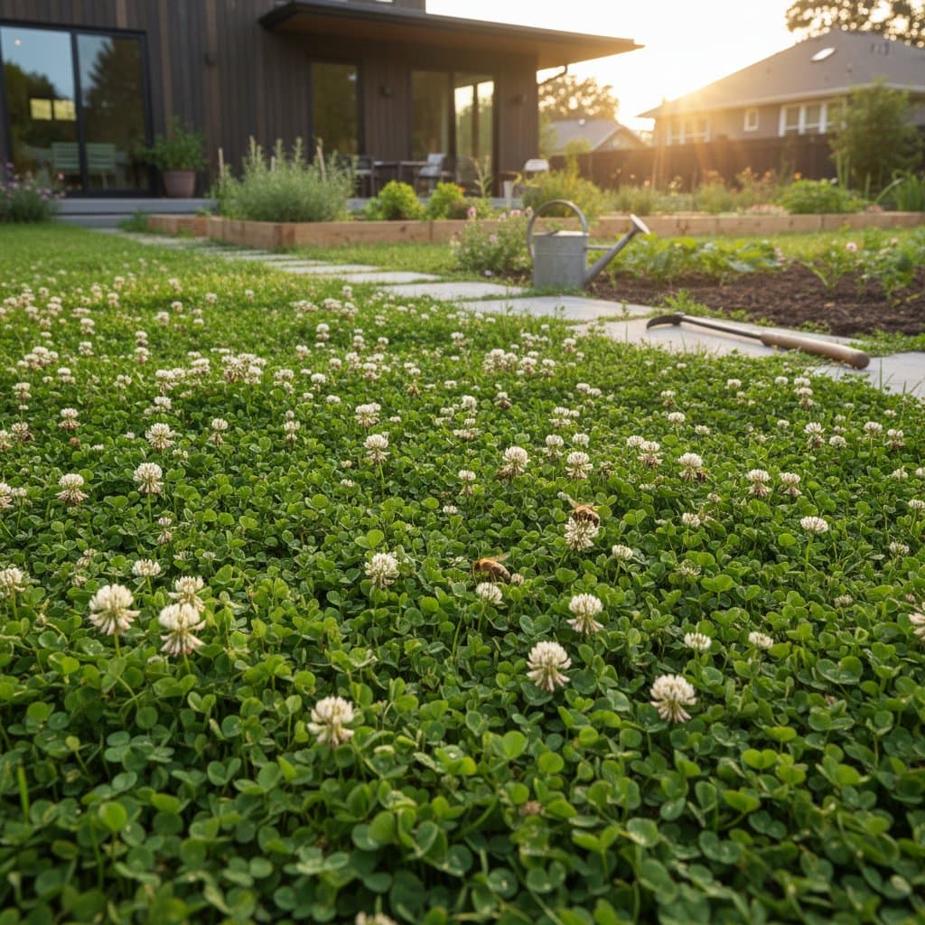 Featured image for Clover Lawns Cut Maintenance While Feeding Your Soil