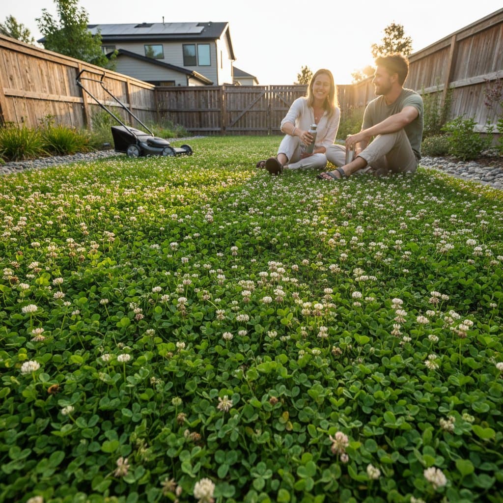 Featured image for Why Clover Lawns Cut Maintenance and Water Costs