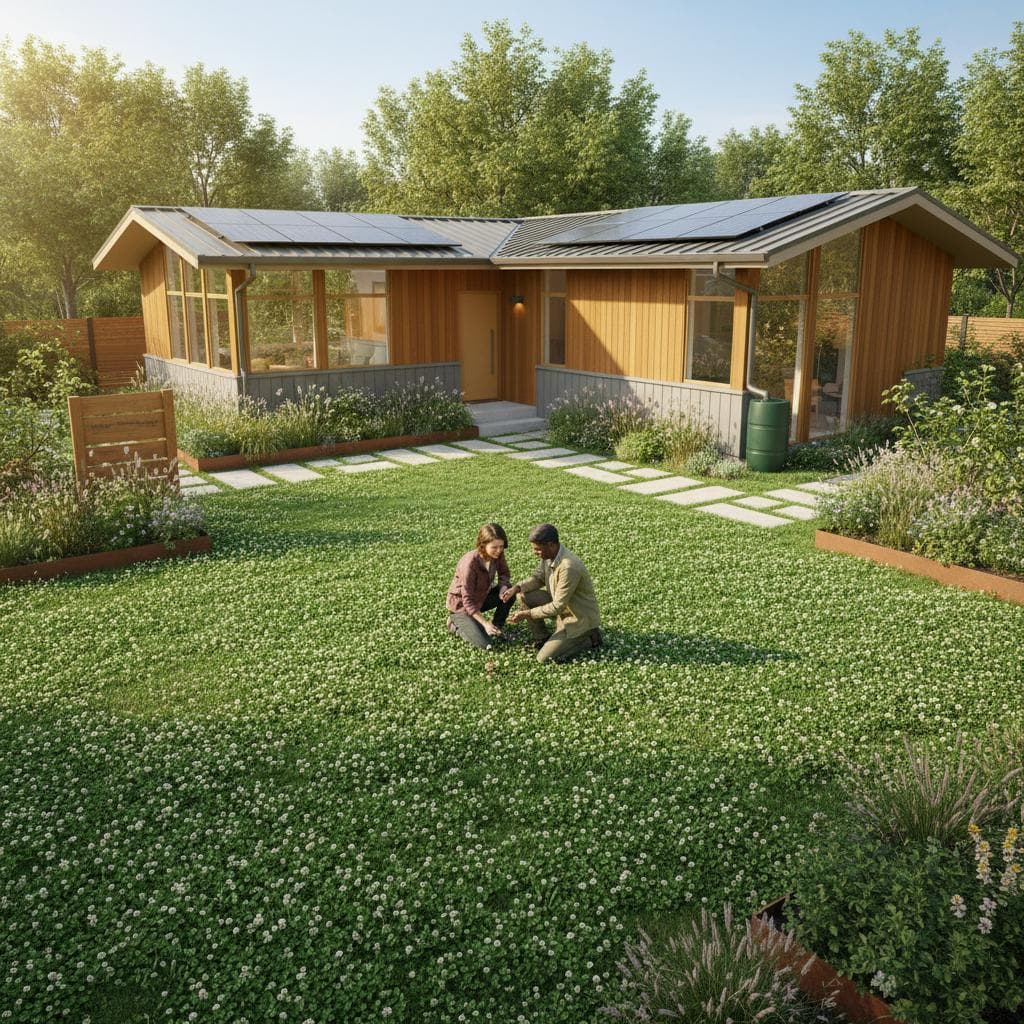 Featured image for Why Clover Lawns Replace Grass by 2026