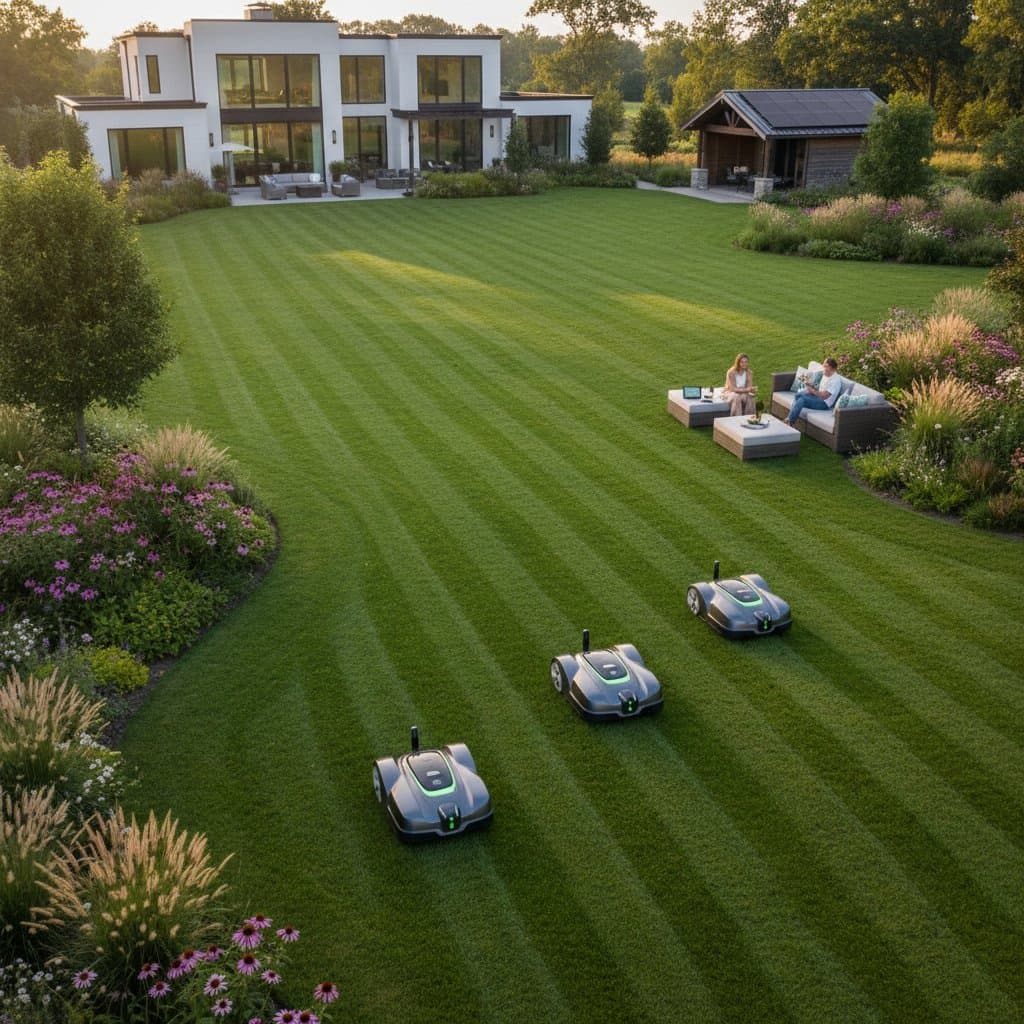 Featured image for Robotic Mowers Cut 2-Acre Lawns on Autopilot
