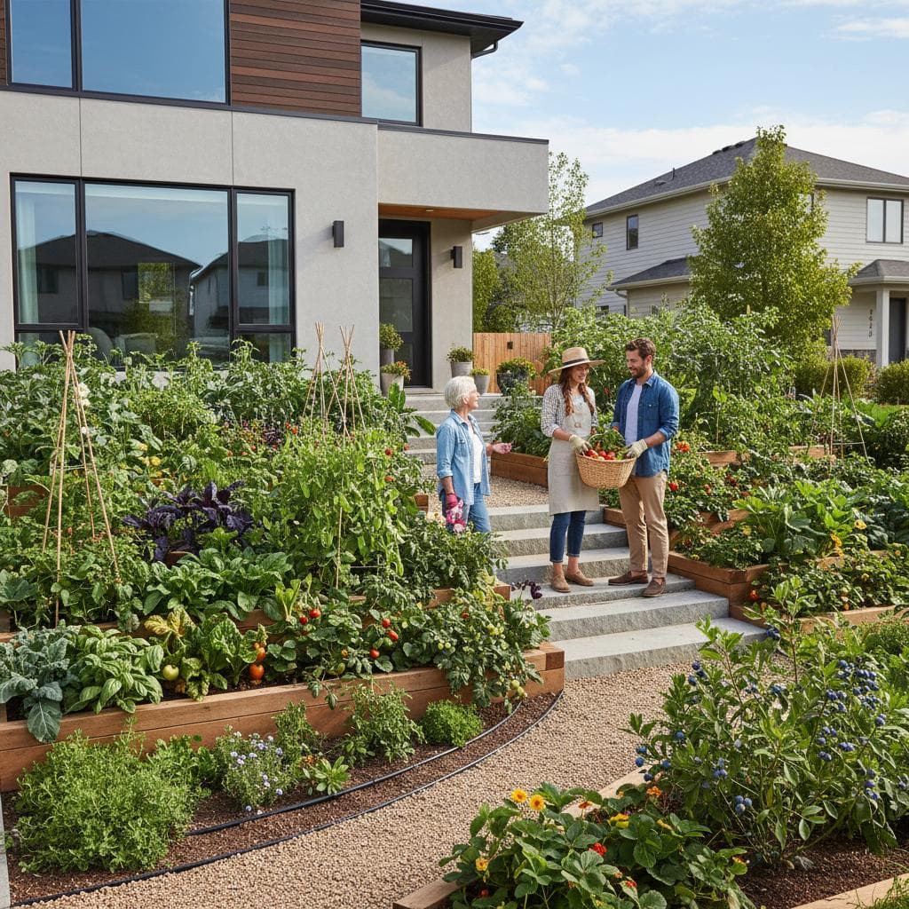 Featured image for Why Front Yard Food Gardens Are Replacing Lawns
