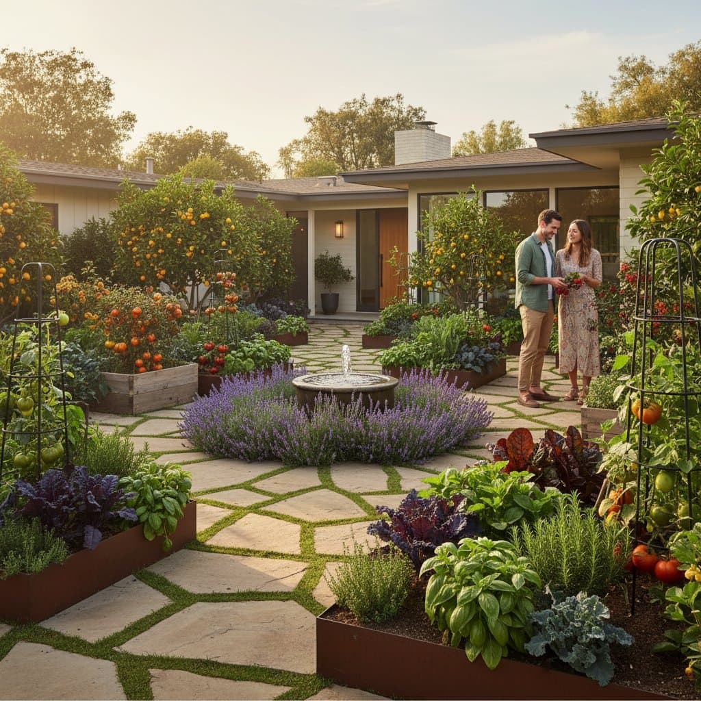 Featured image for Front Yard Edible Gardens Slash Grocery Bills