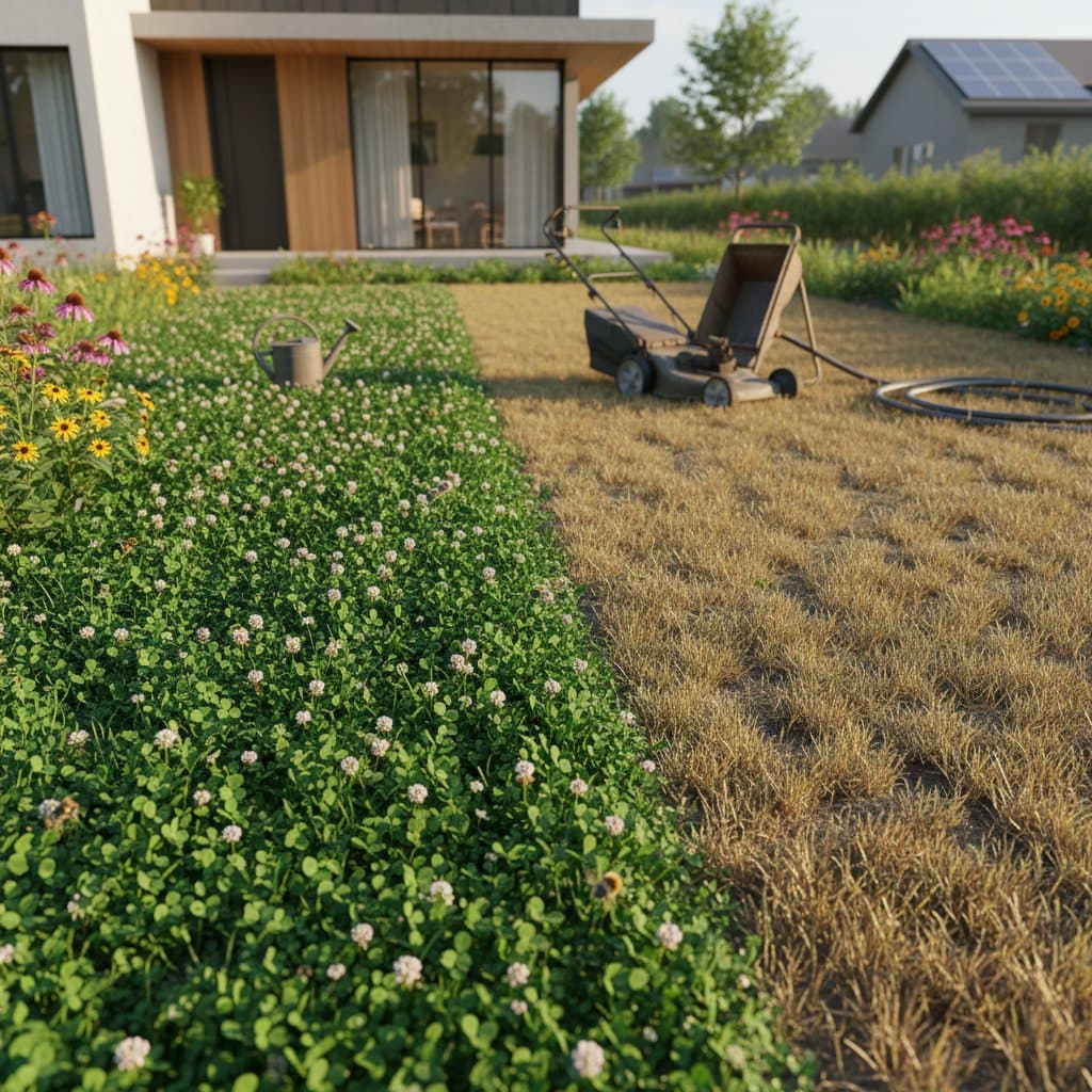 Featured image for Why Clover Lawns Beat Grass for Eco Yards