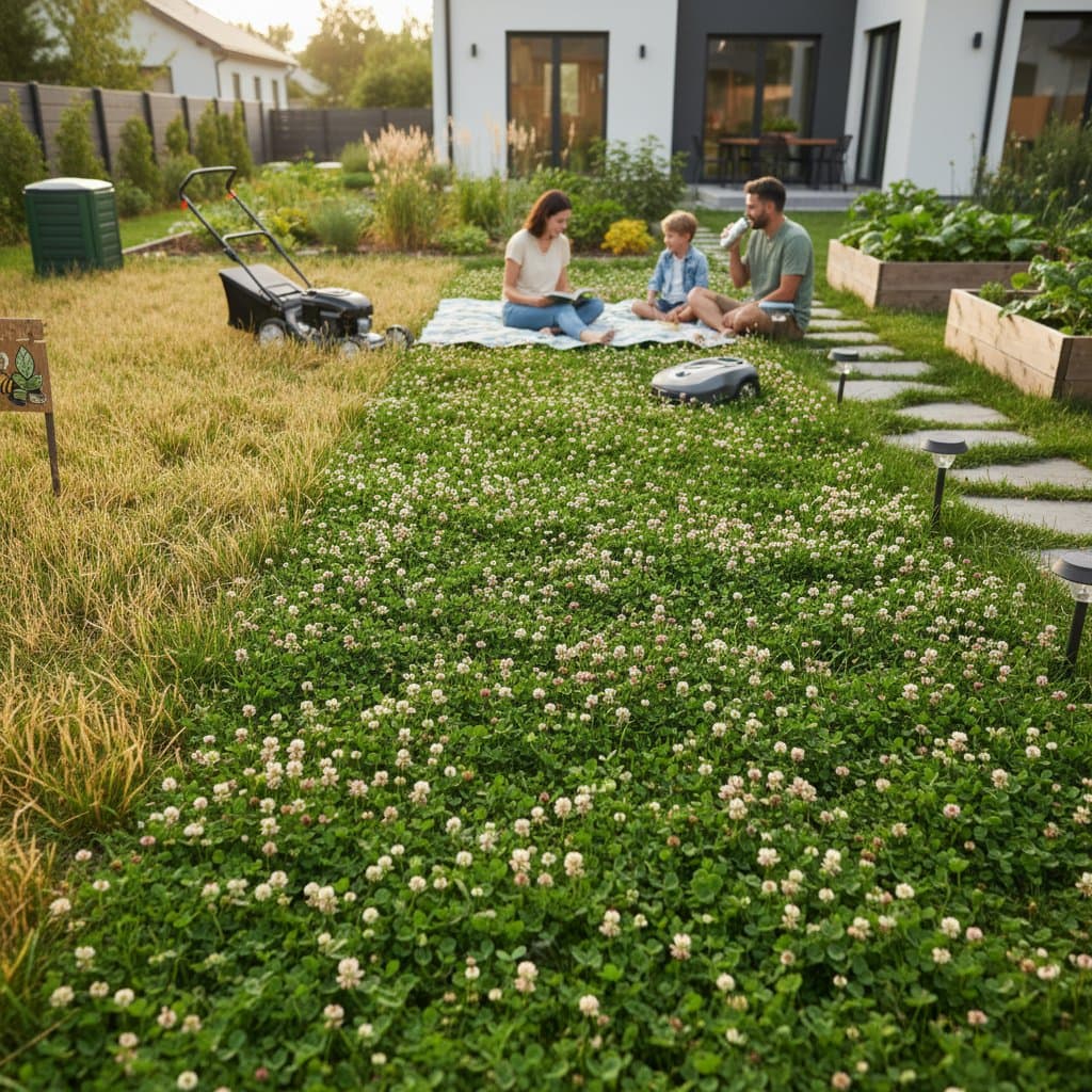 Featured image for Why Clover Lawns Are Replacing Traditional Grass