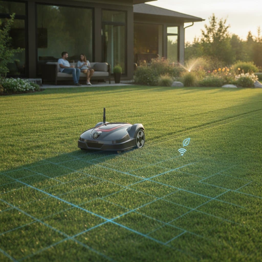 Featured image for Smart Mowers with GPS Cut Lawn Maintenance Time 60%