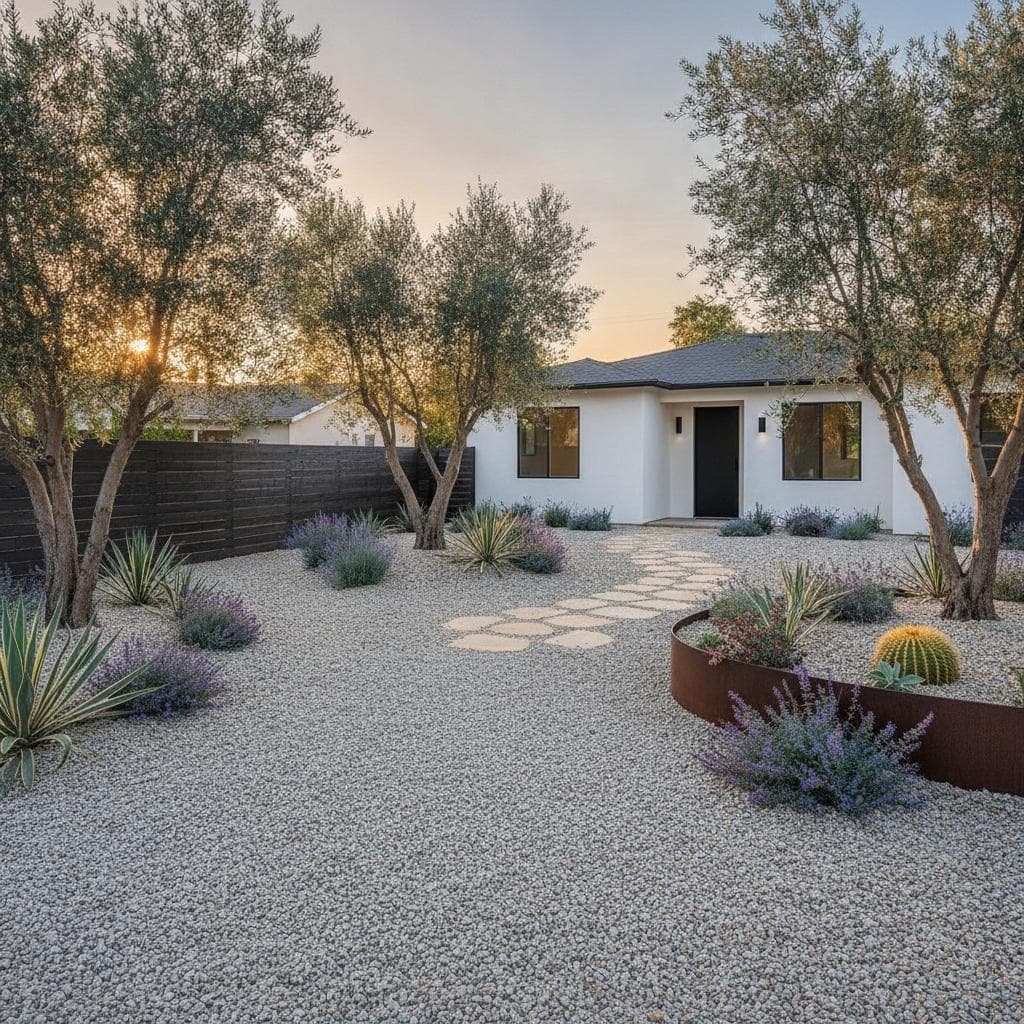 Featured image for Gravel Lawns Replace Grass in California Drought