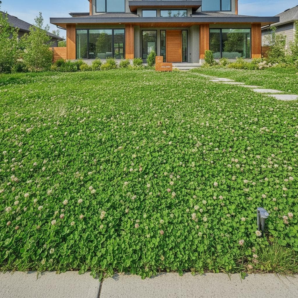 Featured image for Clover Lawns Need Less Water and Zero Fertilizer
