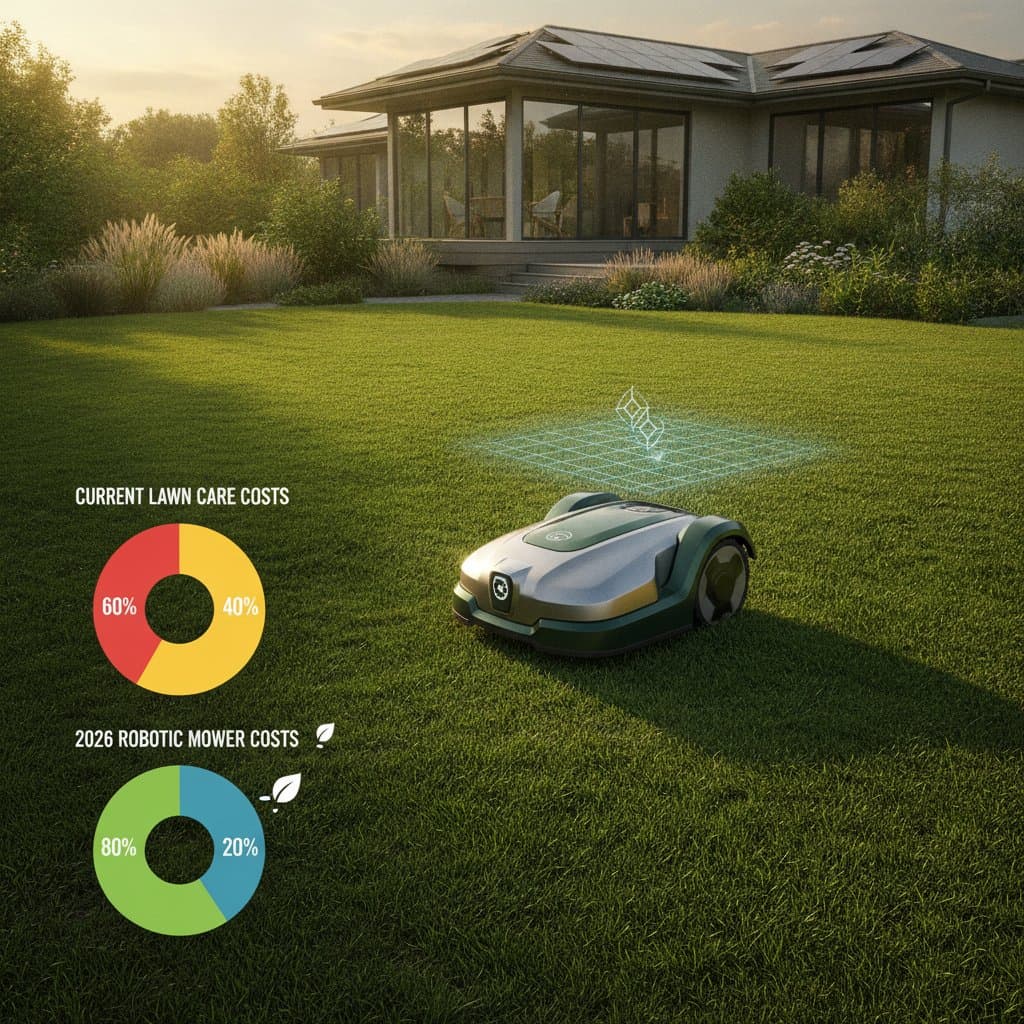 Featured image for GPS Robotic Mowers Cut Lawn Costs 60% by 2026