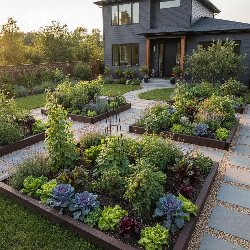 Featured image for Edible Front Yards That Change Curb Appeal