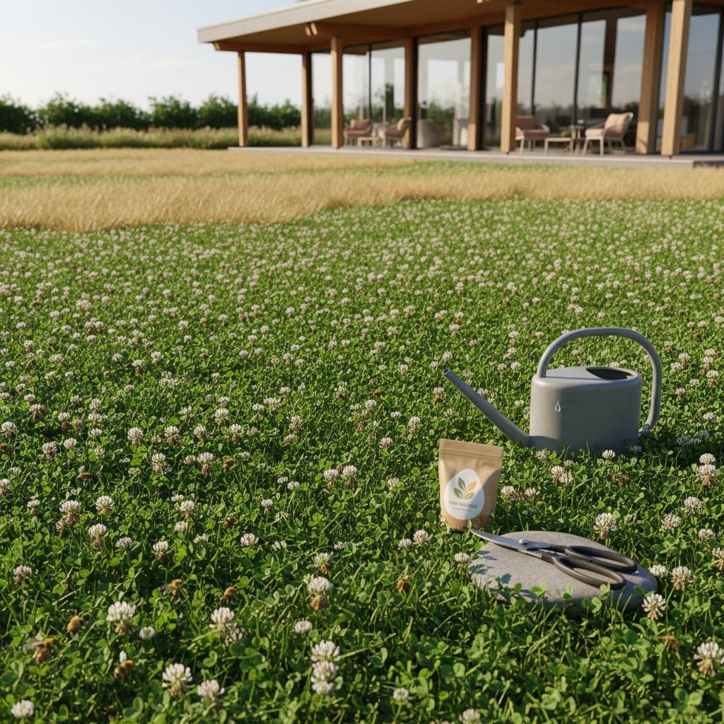 Featured image for Why Clover Lawns Stay Green Through Drought