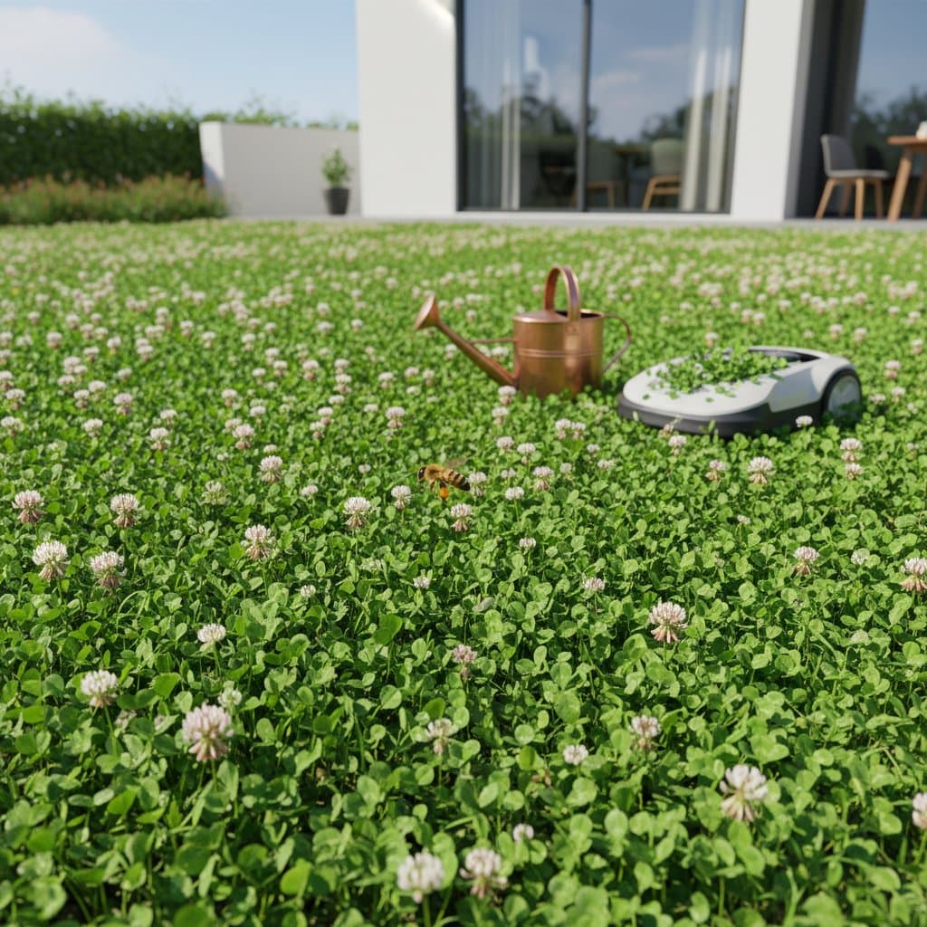 Featured image for Why Clover Lawns Cut Water Bills and Mowing Time