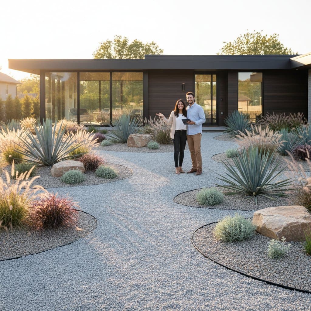 Featured image for The No-Mow Gravel Trend Reshaping Suburban Yards