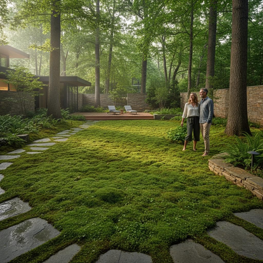 Featured image for Moss Lawns Need No Mowing or Fertilizer Ever