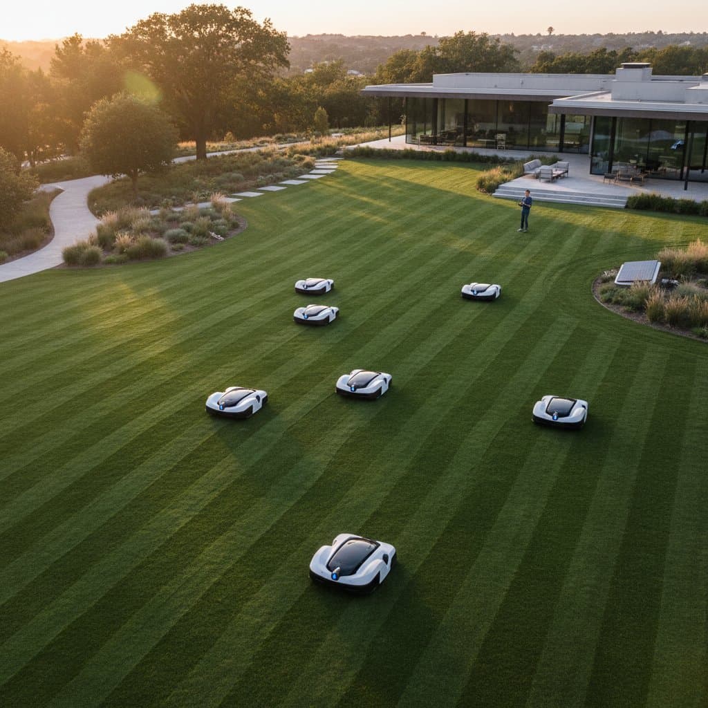 Featured image for Automating 2-Acre Lawn Care with Robotic Mowers