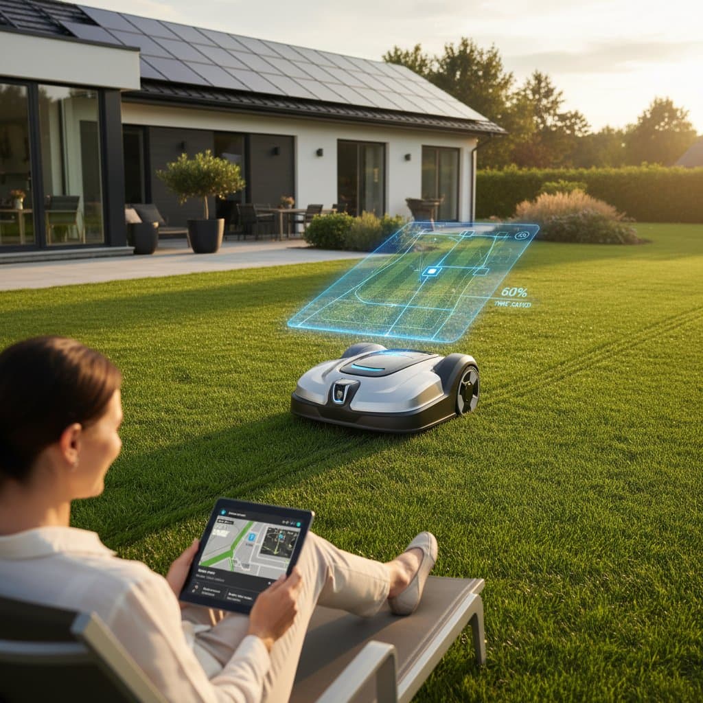 Featured image for GPS Smart Mowers Cut Lawn Care Time by 60%
