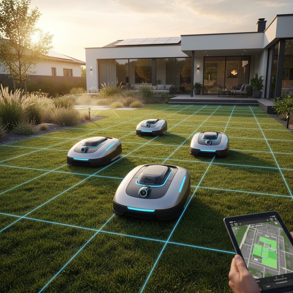Featured image for Smart GPS Mowers Slash Lawn Time by 60 Percent
