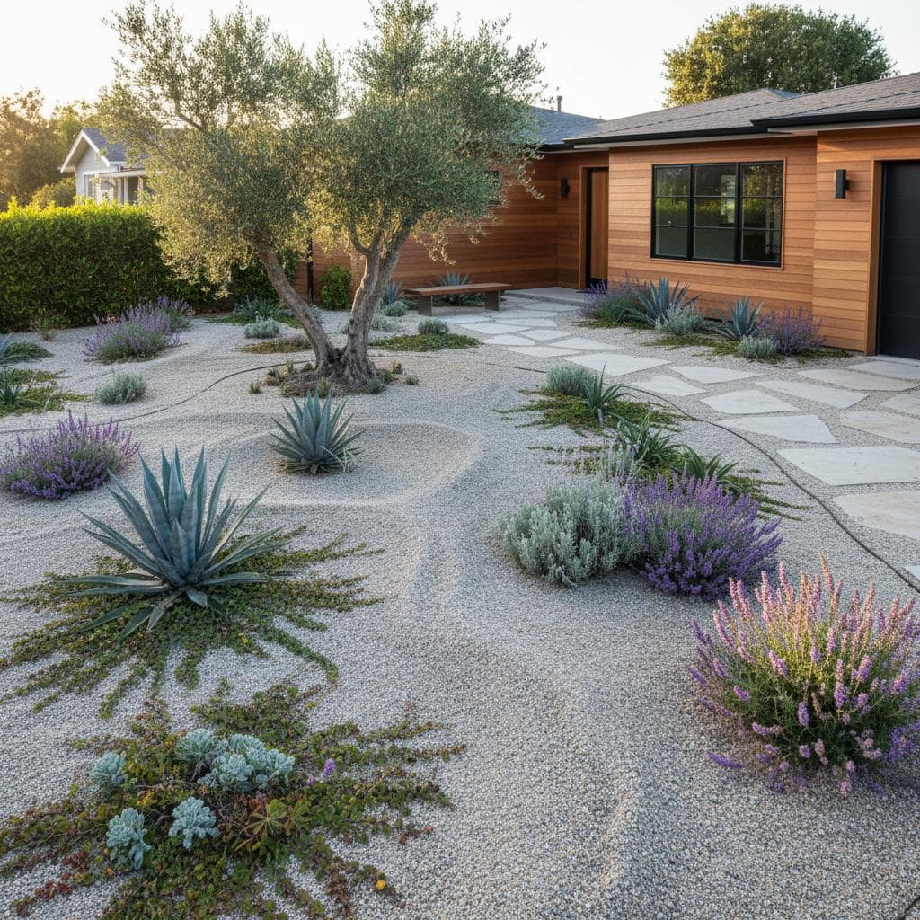 Featured image for Gravel Lawns Cut Water Use While Keeping Curb Appeal