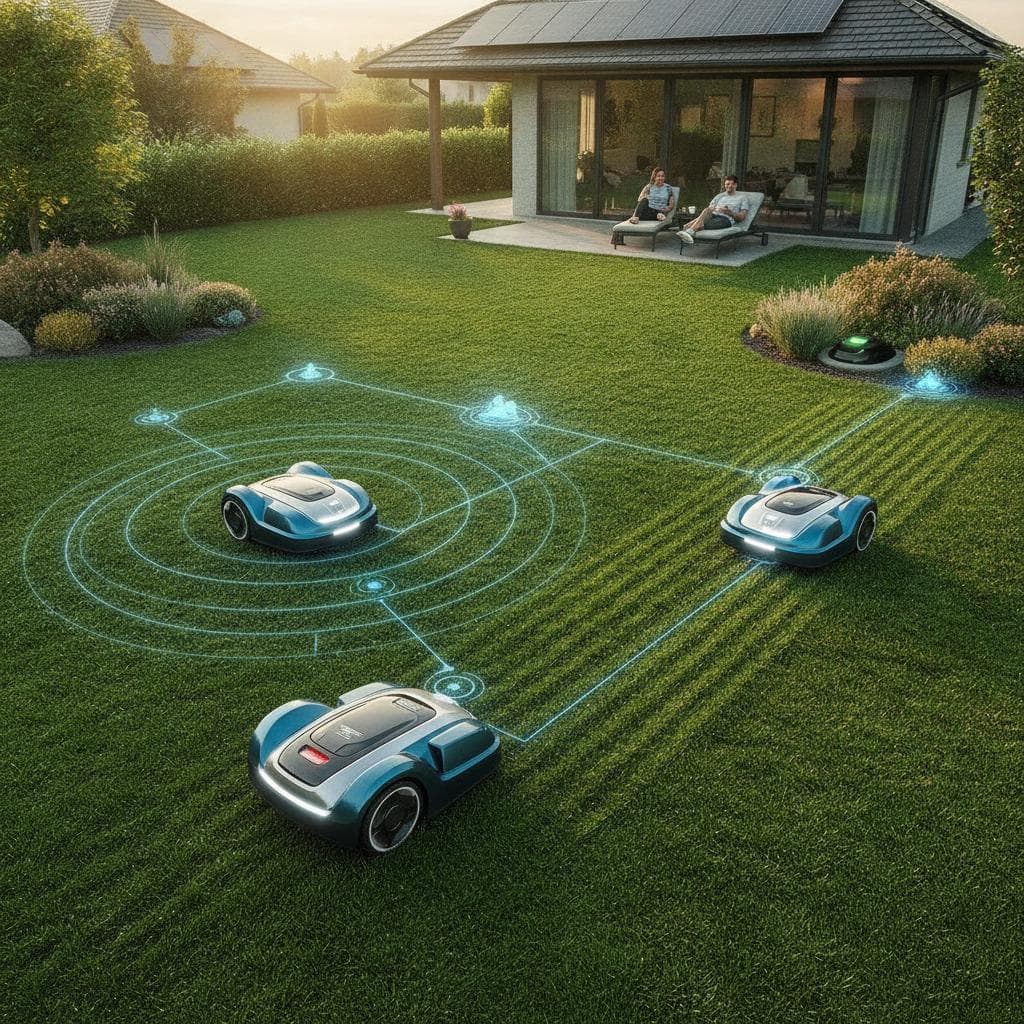 Featured image for GPS Robotic Mowers Slash Lawn Care Time by 90%