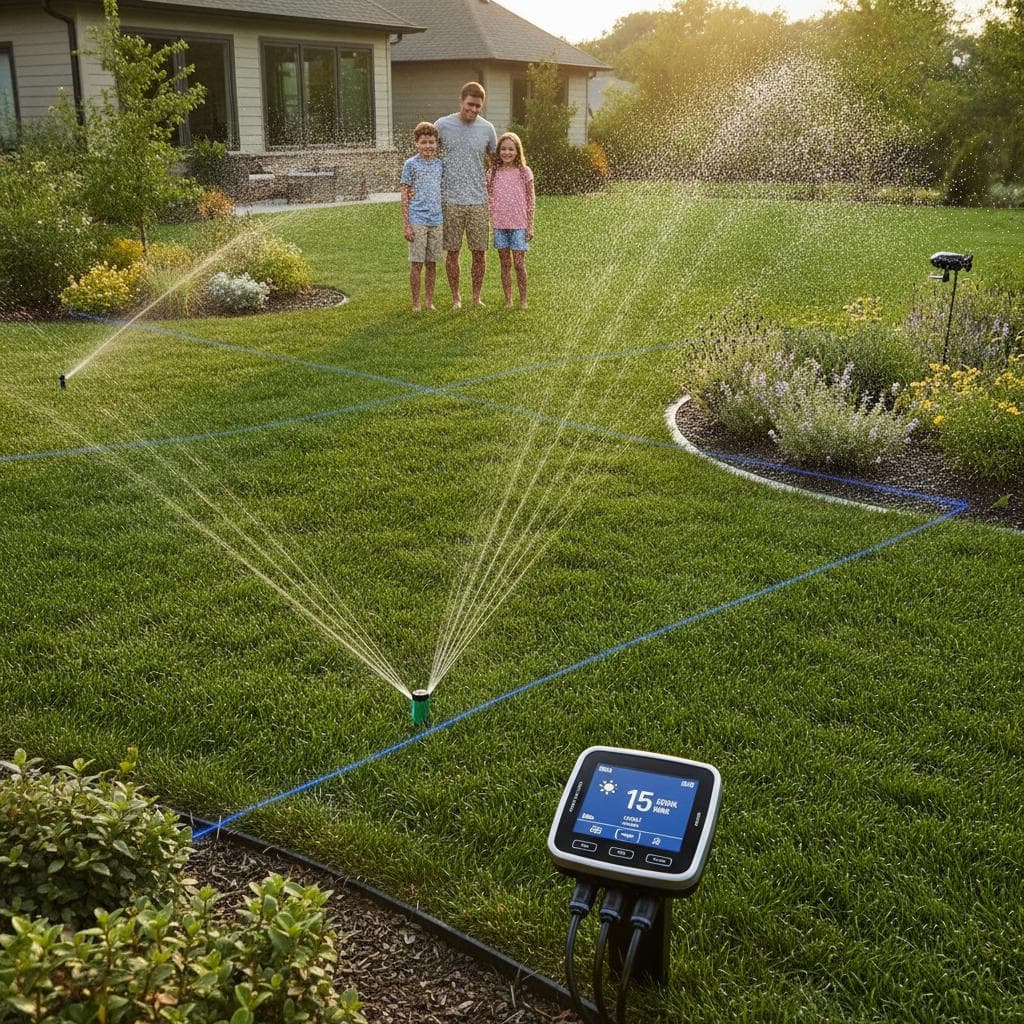 Featured image for Smart Sprinkler Zoning Cuts Water Bills in Half